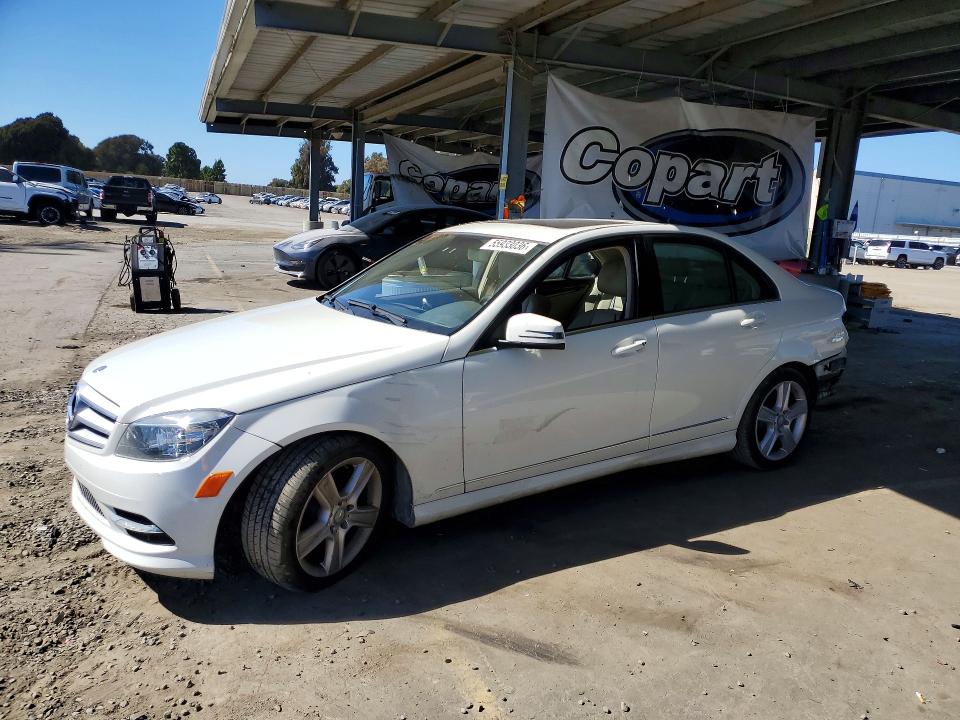 Продаж на аукціоні авто 2011 Mercedes-benz C, vin: WDDGF5EB7BR174821, номер лоту: 55933036