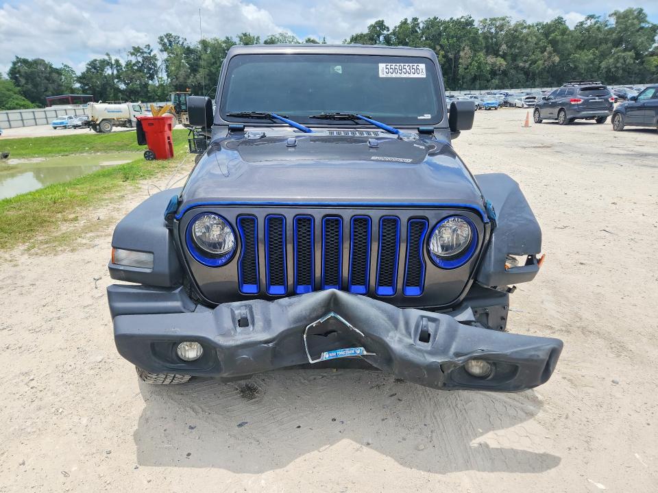 55695356 :رقم المزاد ، 1C4HJXDG2KW650769 vin ، 2019 Jeep Wrangler Unlimited مزاد بيع
