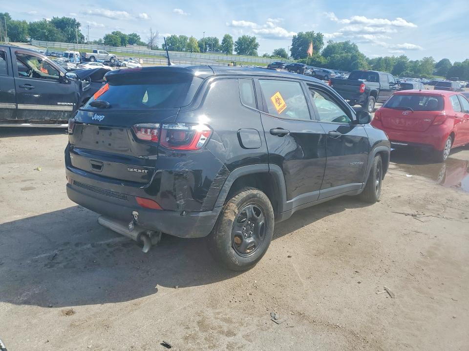 2021 Jeep Compass მანქანა იყიდება აუქციონზე, vin: 3C4NJCAB1MT548960, აუქციონის ნომერი: 57864426