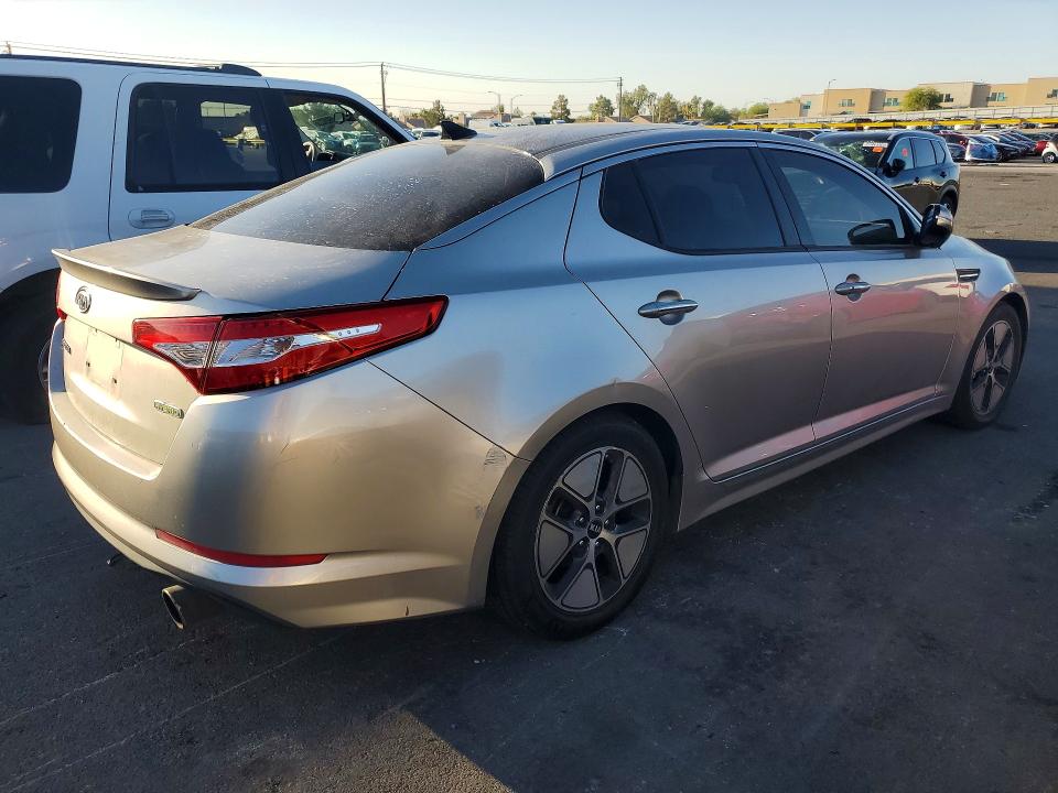 2011 Kia Optima მანქანა იყიდება აუქციონზე, vin: KNAGM4AD7B5000348, აუქციონის ნომერი: 59260616