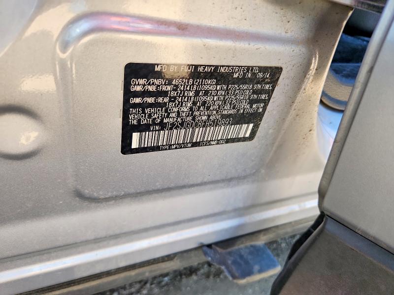 Aukcja sprzedaży 2015 Subaru Forester, vin: JF2SJGDC8FH519893, numer aukcji: 56742596