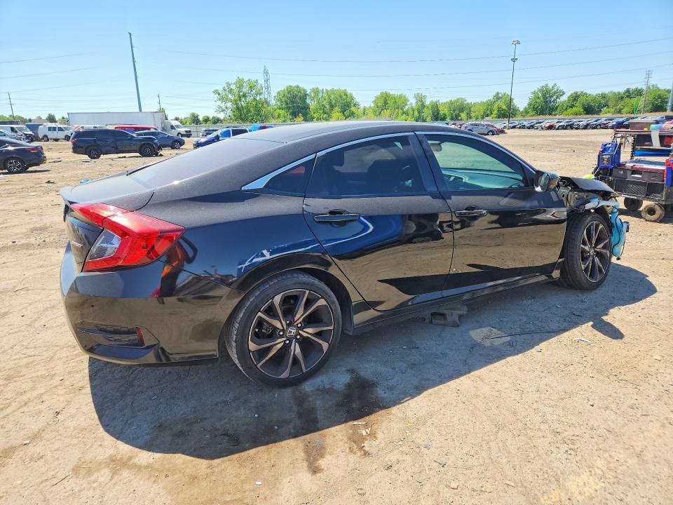 2020 Honda Civic მანქანა იყიდება აუქციონზე, vin: 2HGFC2F85LH583547, აუქციონის ნომერი: 55306146