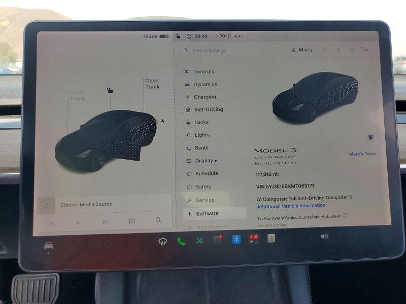 Aukcja sprzedaży 2021 Tesla Model 3, vin: 5YJ3E1EBXMF069171, numer aukcji: 55799776