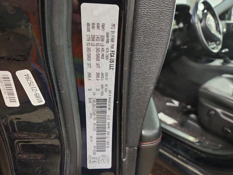 2018 Dodge Durango მანქანა იყიდება აუქციონზე, vin: 1C4RDJDGXJC371899, აუქციონის ნომერი: 57513206
