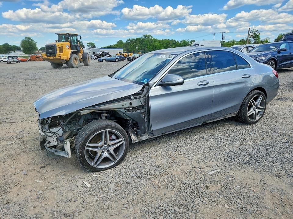 2015 Mercedes-benz C მანქანა იყიდება აუქციონზე, vin: 55SWF4KB3FU062239, აუქციონის ნომერი: 55717856
