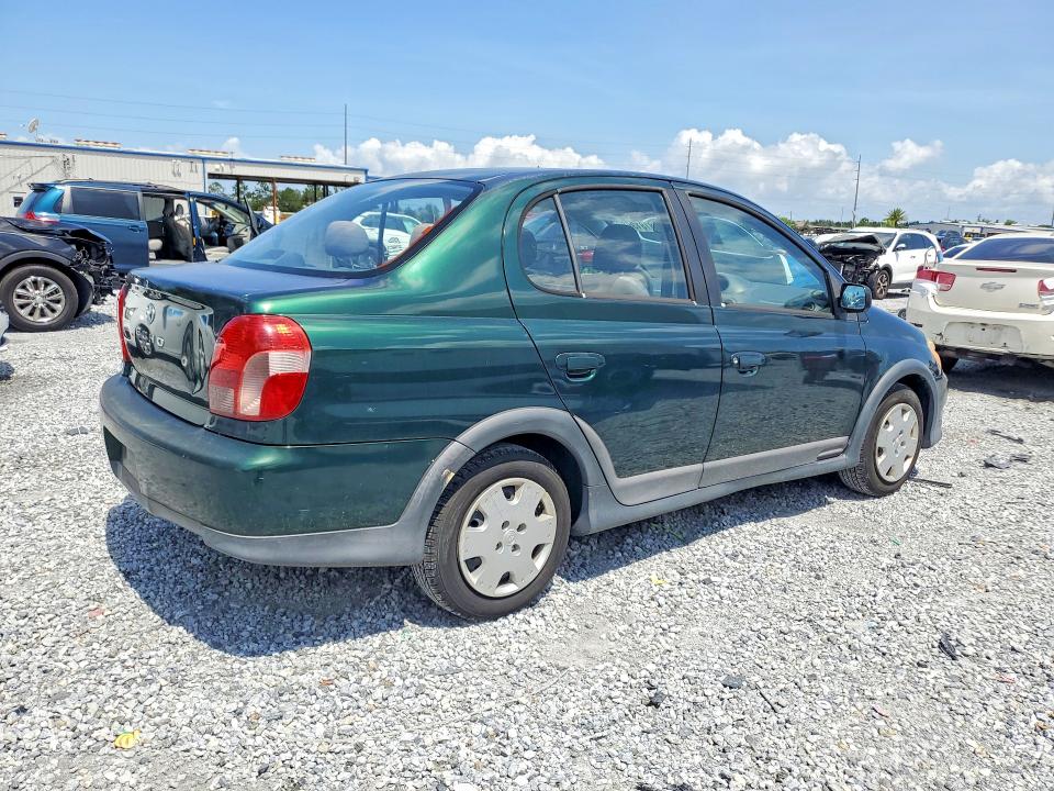 2001 Toyota Echo მანქანა იყიდება აუქციონზე, vin: JTDBT123X10158392, აუქციონის ნომერი: 58181356