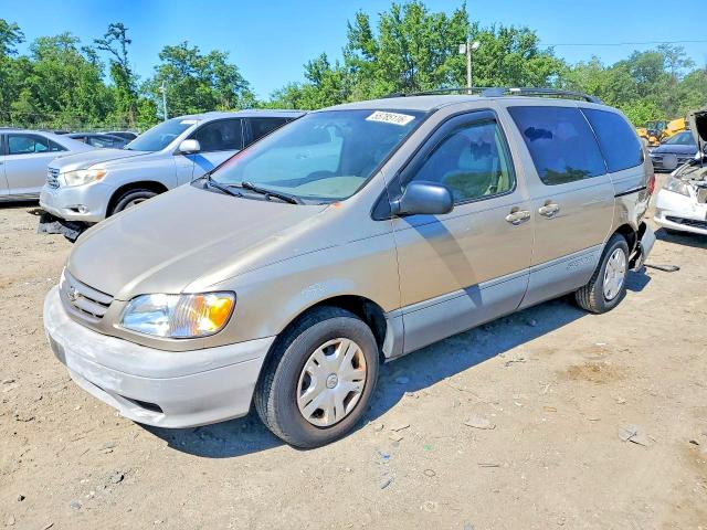 55785116 :رقم المزاد ، 4T3ZF19C62U506357 vin ، 2002 Toyota Sienna مزاد بيع