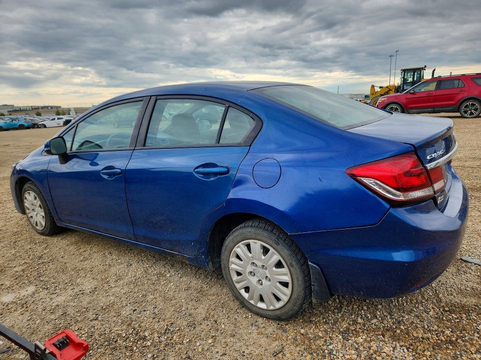 2013 Honda Civic მანქანა იყიდება აუქციონზე, vin: 2HGFB2F43DH004752, აუქციონის ნომერი: 57008306