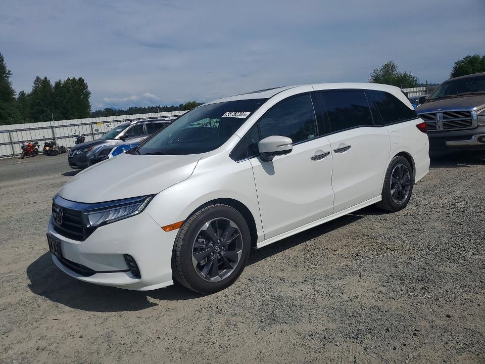 58150306 :رقم المزاد ، 5FNRL6H96NB061320 vin ، 2022 Honda Odyssey مزاد بيع