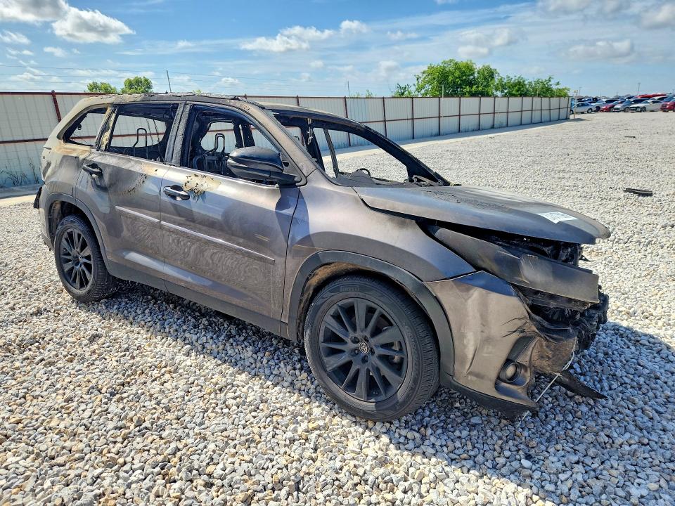 Aukcja sprzedaży 2019 Toyota Highlander, vin: 5TDKZRFH1KS316006, numer aukcji: 57317596
