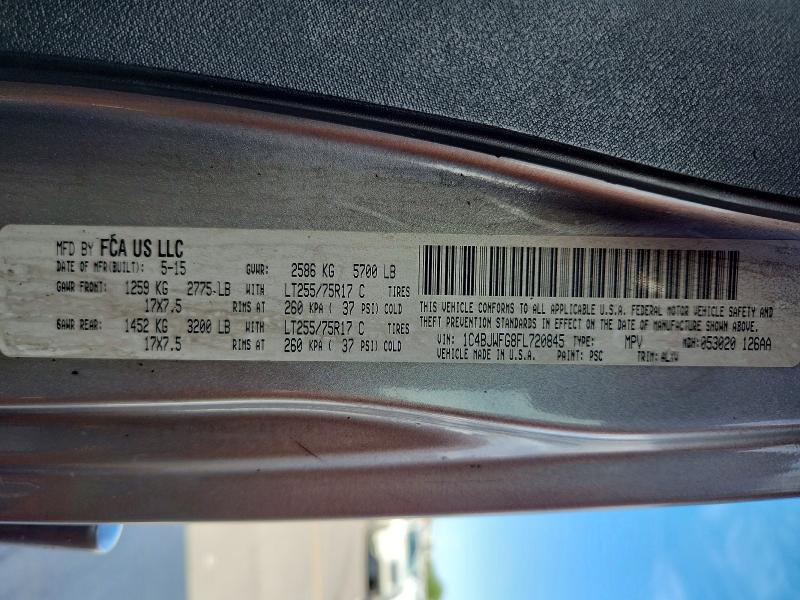 Продажа на аукционе авто 2015 Jeep Wrangler Unlimited, vin: 1C4BJWFG8FL720845, номер лота: 56618186