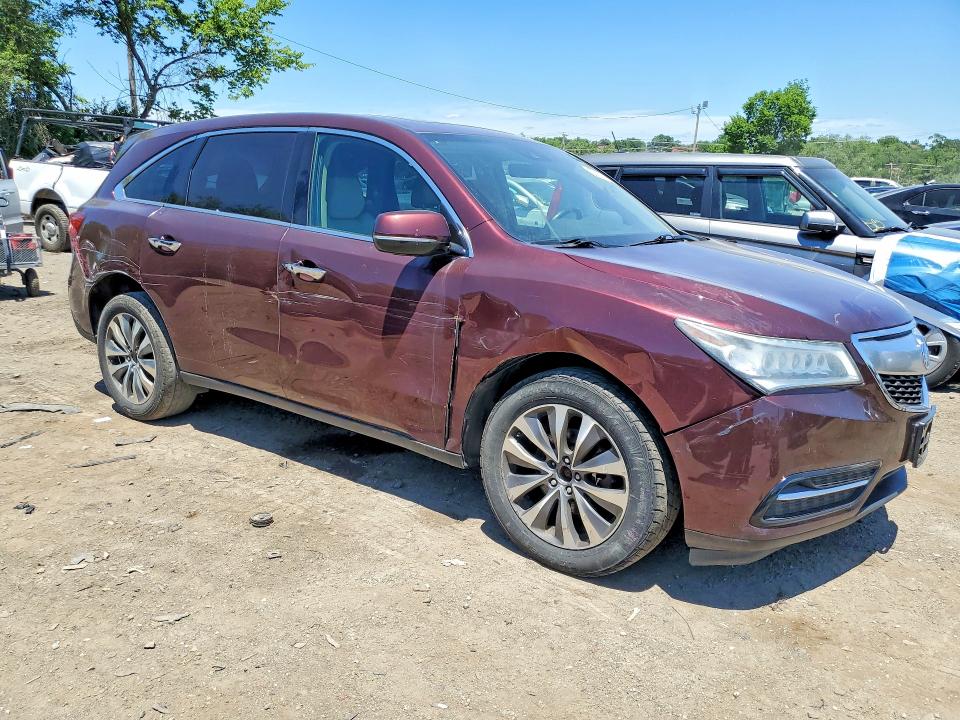 Продажа на аукционе авто 2016 Acura Mdx, vin: 5FRYD4H49GB053974, номер лота: 57416706