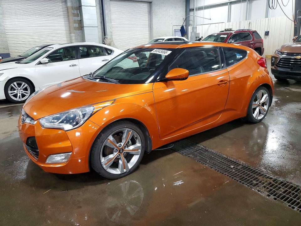 2012 Hyundai Veloster მანქანა იყიდება აუქციონზე, vin: KMHTC6AD0CU031427, აუქციონის ნომერი: 56045666