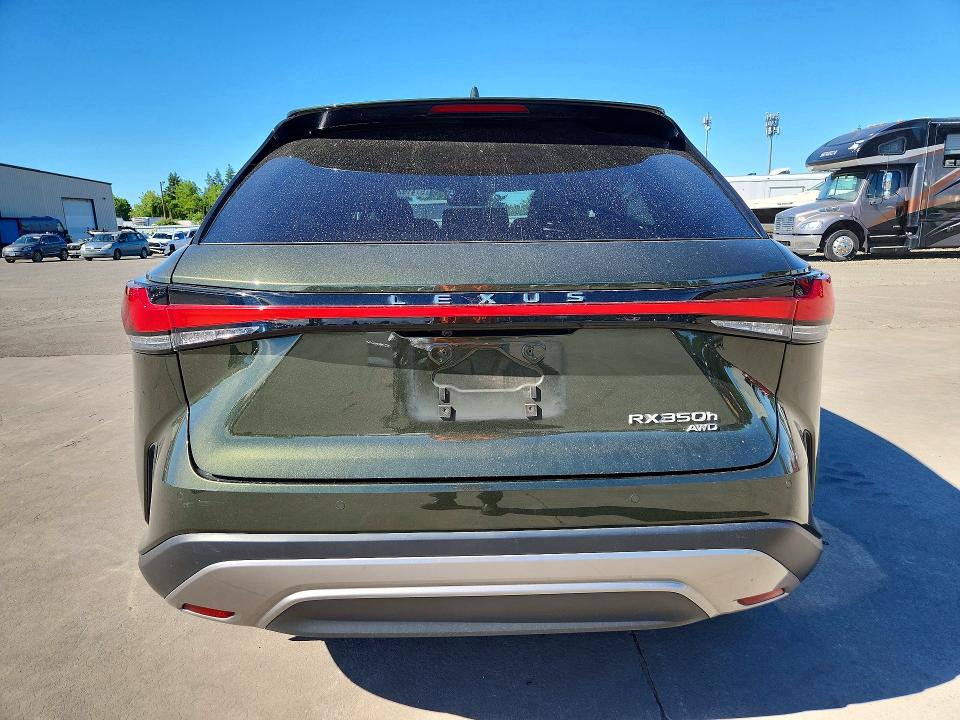 2024 Lexus Rx 350h მანქანა იყიდება აუქციონზე, vin: 2T2BBMCA1RC028533, აუქციონის ნომერი: 57419226