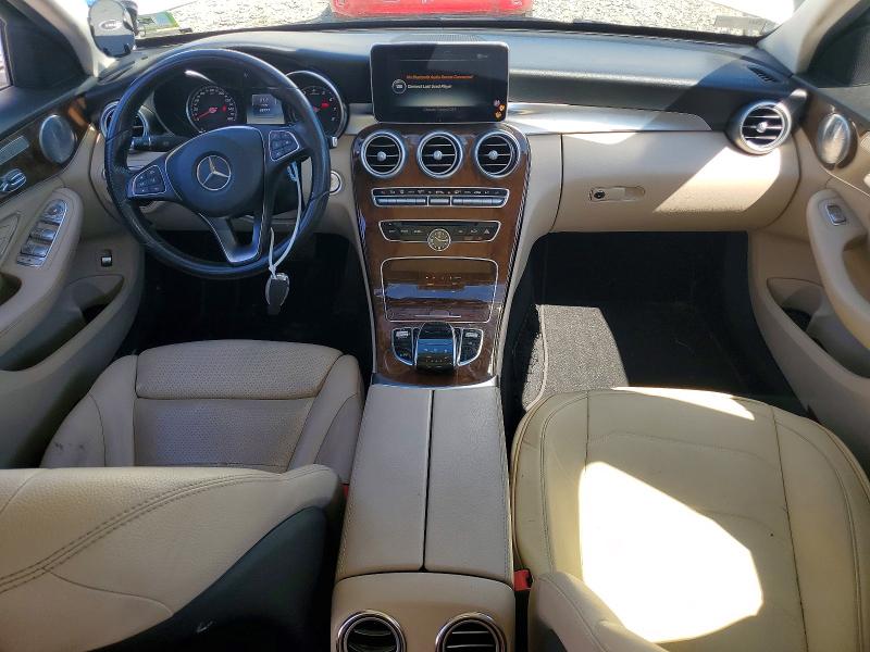 2016 Mercedes-benz C მანქანა იყიდება აუქციონზე, vin: WDDWF4KB4GR143592, აუქციონის ნომერი: 56243376
