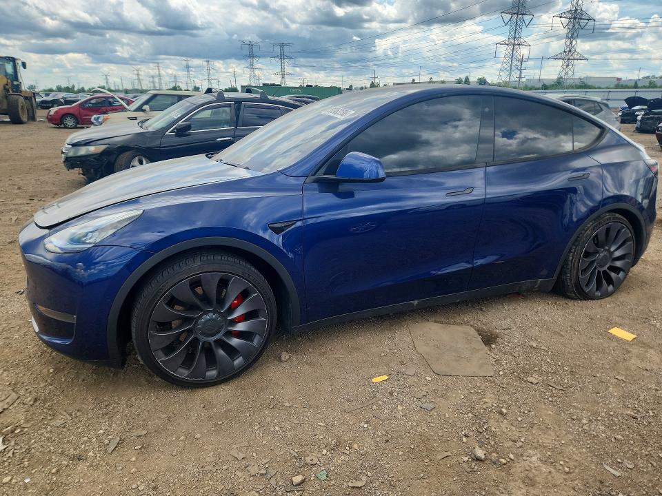 57962236 :رقم المزاد ، 5YJYGDEF1LF049636 vin ، 2020 Tesla Model Y مزاد بيع