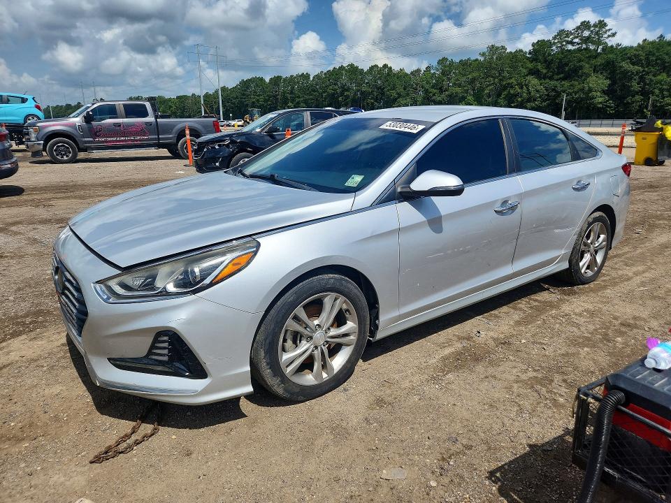 2018 Hyundai Sonata მანქანა იყიდება აუქციონზე, vin: 5NPE34AFXJH618728, აუქციონის ნომერი: 53030446
