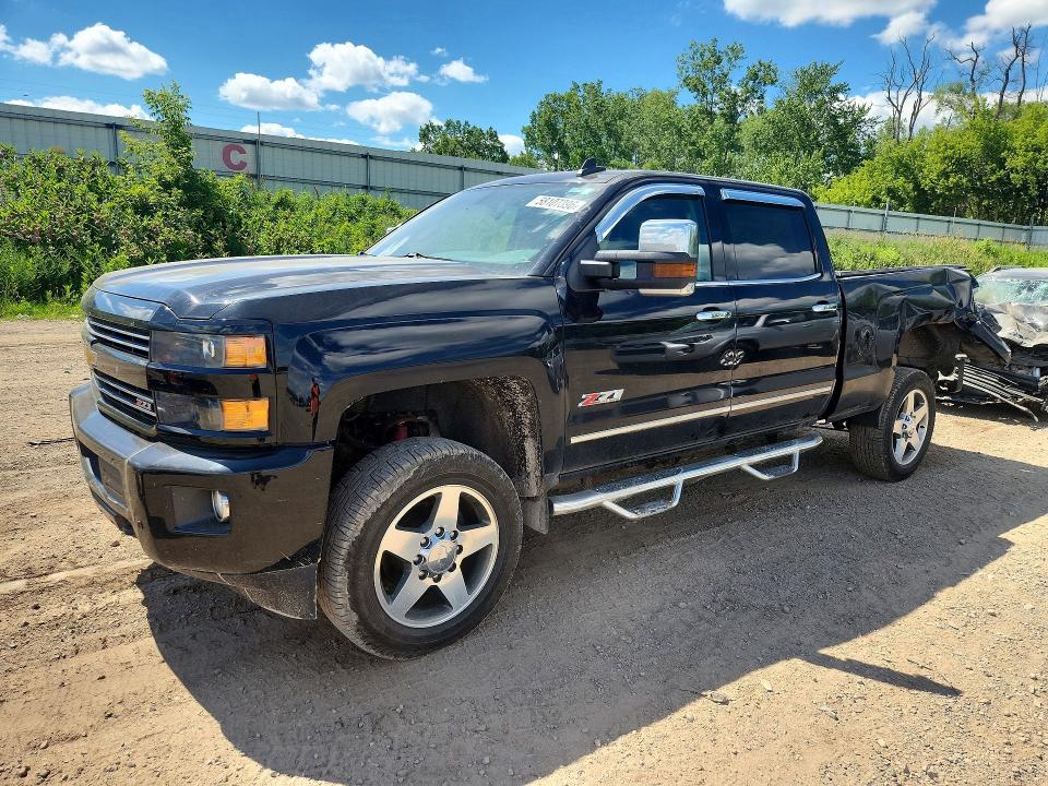 58107396 :رقم المزاد ، 1GC1KWEG2FF613864 vin ، 2015 Chevrolet Silverado مزاد بيع
