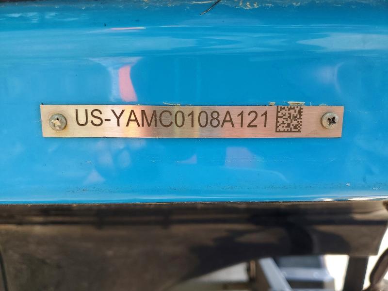 59282576 :رقم المزاد ، YAMC0108A121 vin ، 2021 Yam Boat مزاد بيع