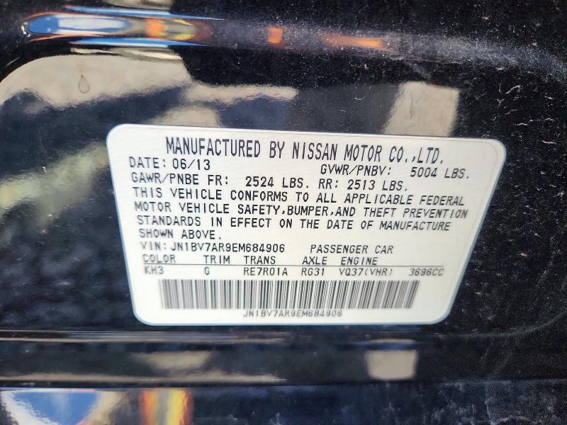 Продаж на аукціоні авто 2014 Infiniti Q50, vin: JN1BV7AR9EM684906, номер лоту: 57232816