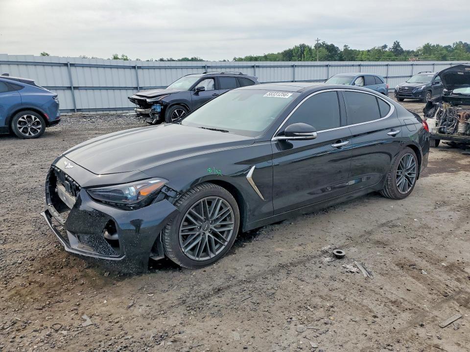 2019 Genesis G70 მანქანა იყიდება აუქციონზე, vin: KMTG34LA0KU030856, აუქციონის ნომერი: 58331256