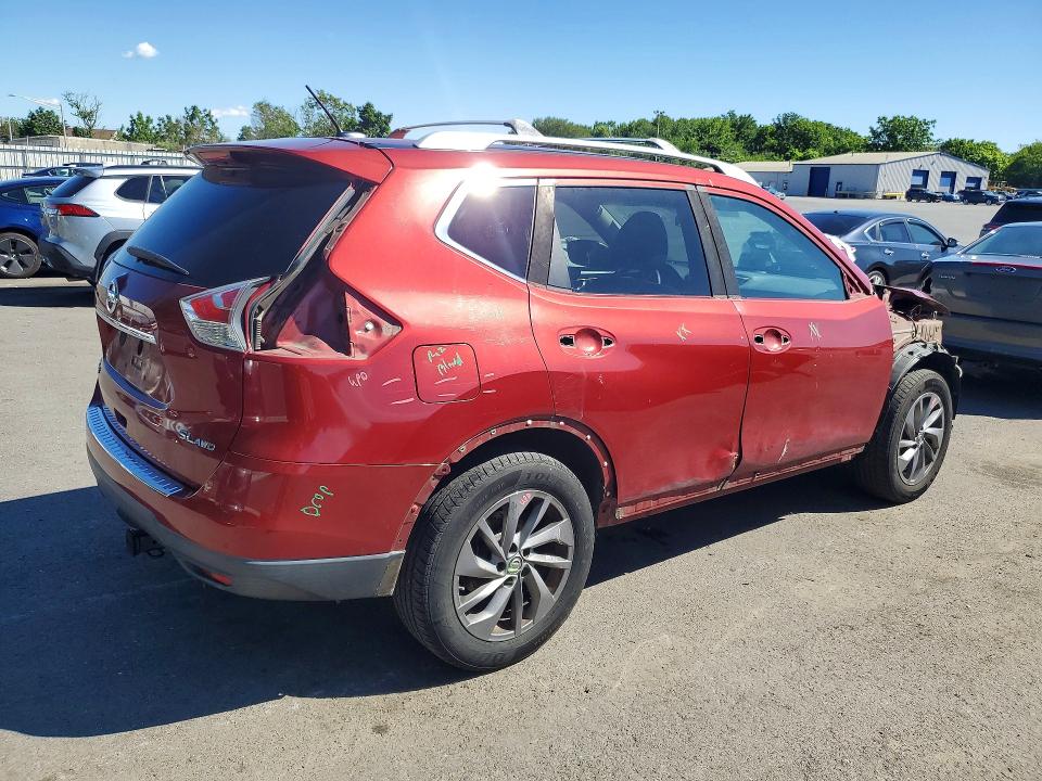 Продаж на аукціоні авто 2016 Nissan Rogue, vin: 5N1AT2MV4GC746257, номер лоту: 56742096