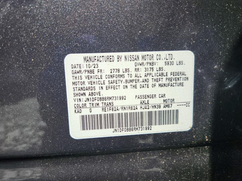 Продаж на аукціоні авто 2024 Nissan Ariya, vin: JN1DF0BB6RM731992, номер лоту: 56981716