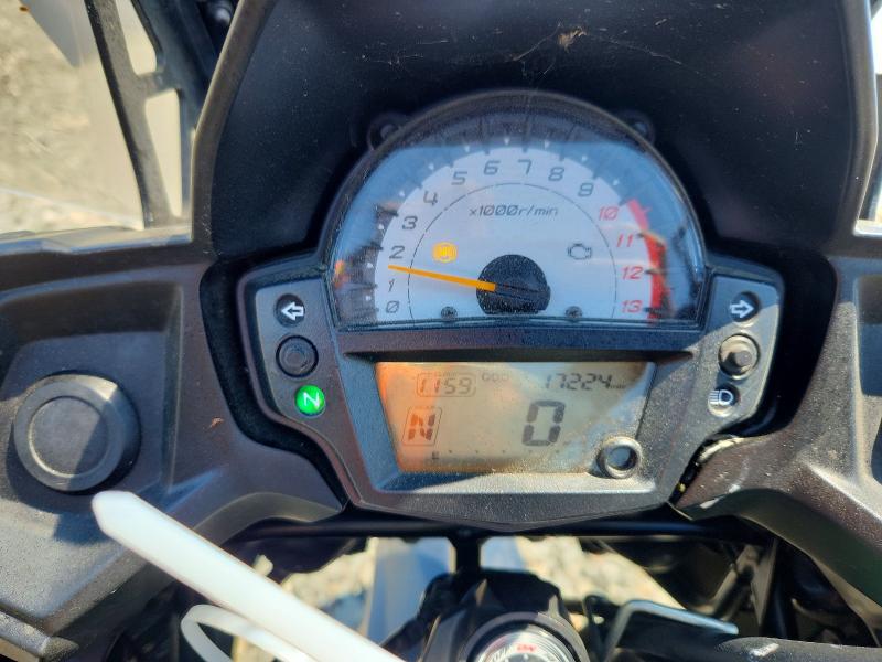 58039436 :رقم المزاد ، JKALEEF12KDA31285 vin ، 2019 Kawasaki Kle650 مزاد بيع