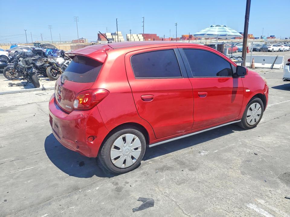 59184816 :رقم المزاد ، ML32A3HJ8FH032132 vin ، 2015 Mitsubishi Mirage مزاد بيع