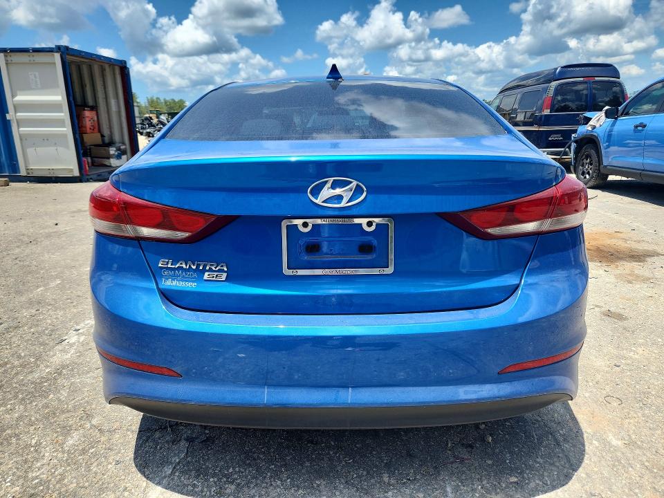 2017 Hyundai Elantra მანქანა იყიდება აუქციონზე, vin: KMHD74LF3HU208748, აუქციონის ნომერი: 56826206