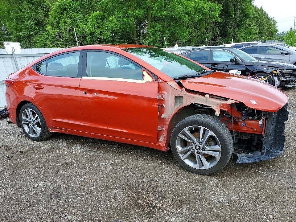 Продаж на аукціоні авто 2017 Hyundai Elantra, vin: KMHD84LF4HU426565, номер лоту: 56562626