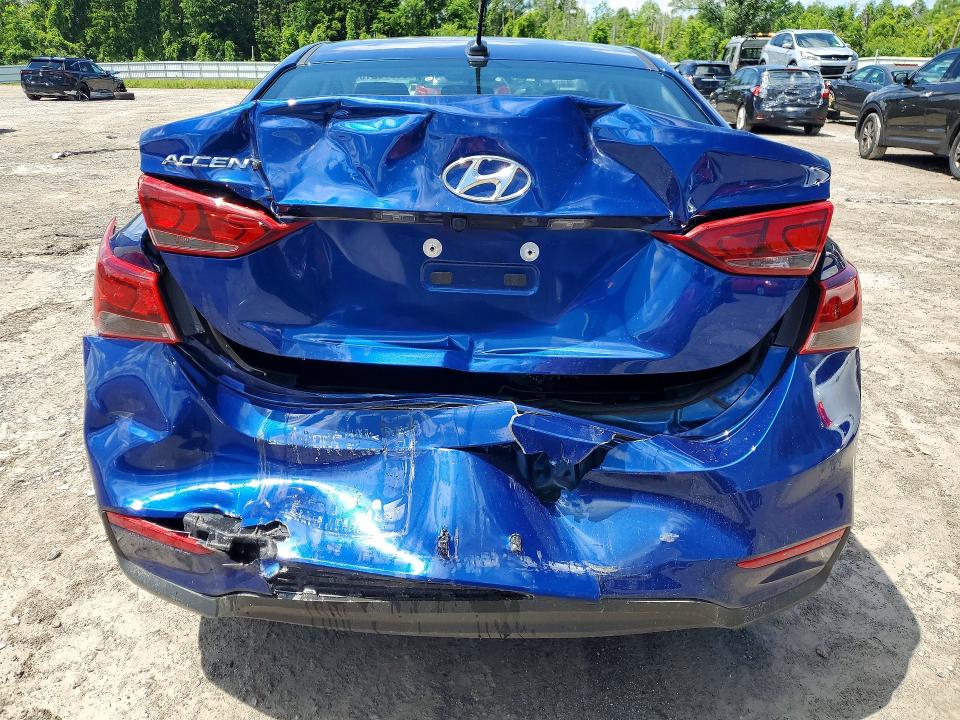 2021 Hyundai Accent მანქანა იყიდება აუქციონზე, vin: 3KPC24A62ME139559, აუქციონის ნომერი: 58276216