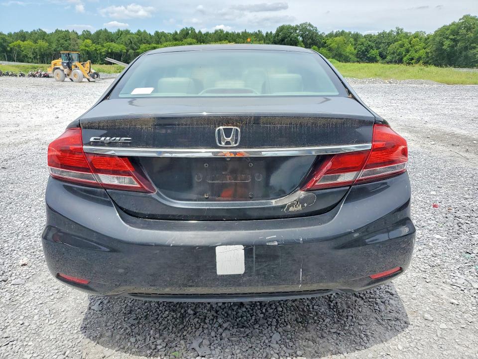 2013 Honda Civic მანქანა იყიდება აუქციონზე, vin: 19XFB2F56DE242470, აუქციონის ნომერი: 58757366