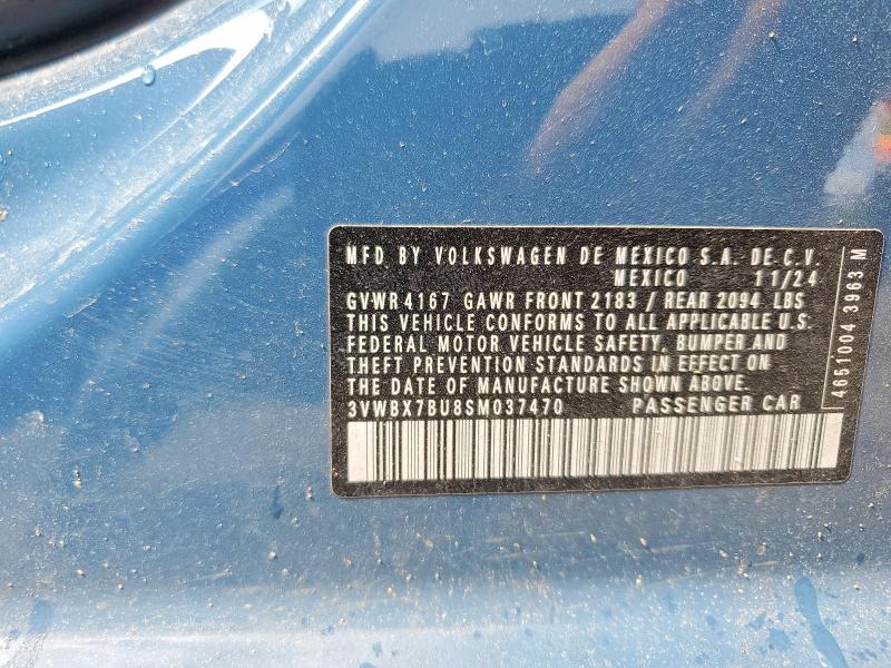 Продаж на аукціоні авто 2025 Volkswagen Jetta, vin: 3VWBX7BU8SM037470, номер лоту: 55432396