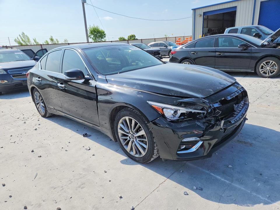 2022 Infiniti Q50 მანქანა იყიდება აუქციონზე, vin: JN1EV7BPXNM310539, აუქციონის ნომერი: 58638426