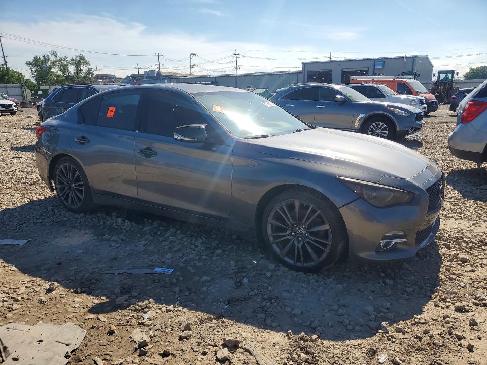2015 Infiniti Q50 მანქანა იყიდება აუქციონზე, vin: JN1BV7AR0FM408762, აუქციონის ნომერი: 57969446