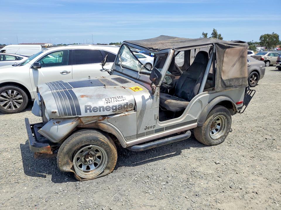 Aukcja sprzedaży 1979 Jeep Renegade, vin: J9M83AC833412, numer aukcji: 55775356