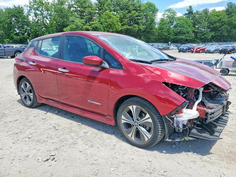 57358976 :رقم المزاد ، 1N4AZ1CP1JC315257 vin ، 2018 Nissan Leaf مزاد بيع