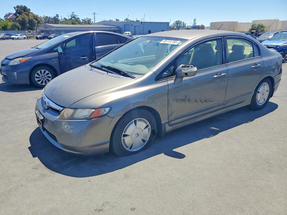 58715756 :رقم المزاد ، JHMFA36207S003608 vin ، 2007 Honda Civic مزاد بيع