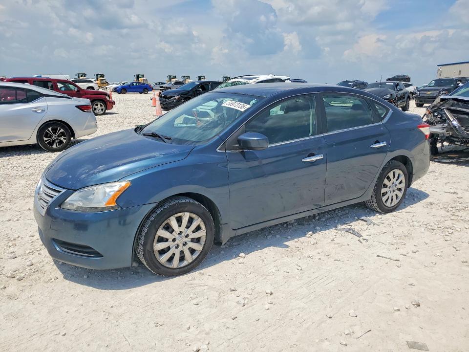 55973136 :رقم المزاد ، 1N4AB7AP9DN902776 vin ، 2013 Nissan Sentra مزاد بيع