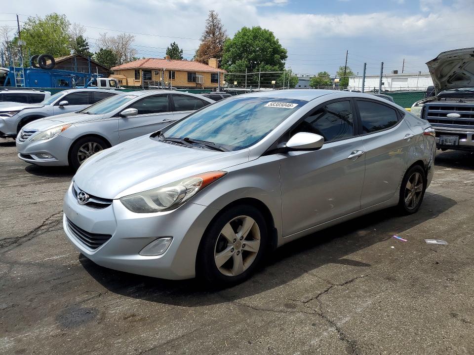 2013 Hyundai Elantra მანქანა იყიდება აუქციონზე, vin: 5NPDH4AE9DH153352, აუქციონის ნომერი: 58385046