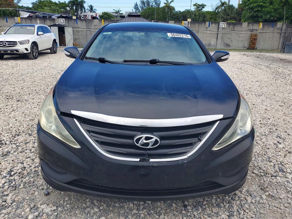 58402216 :رقم المزاد ، 5NPEB4AC9EH925001 vin ، 2014 Hyundai Sonata مزاد بيع