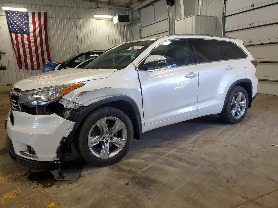 Продаж на аукціоні авто 2014 Toyota Highlander, vin: 5TDDKRFH1ES033946, номер лоту: 58052636