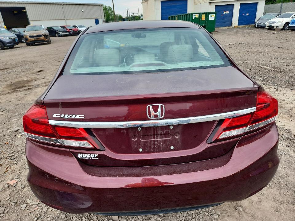2015 Honda Civic მანქანა იყიდება აუქციონზე, vin: 19XFB2F94FE239587, აუქციონის ნომერი: 58539756
