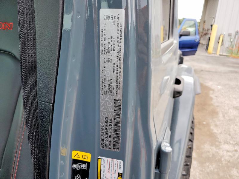 55972486 :رقم المزاد ، 1C4RJXFG9RW197696 vin ، 2024 Jeep Wrangler مزاد بيع