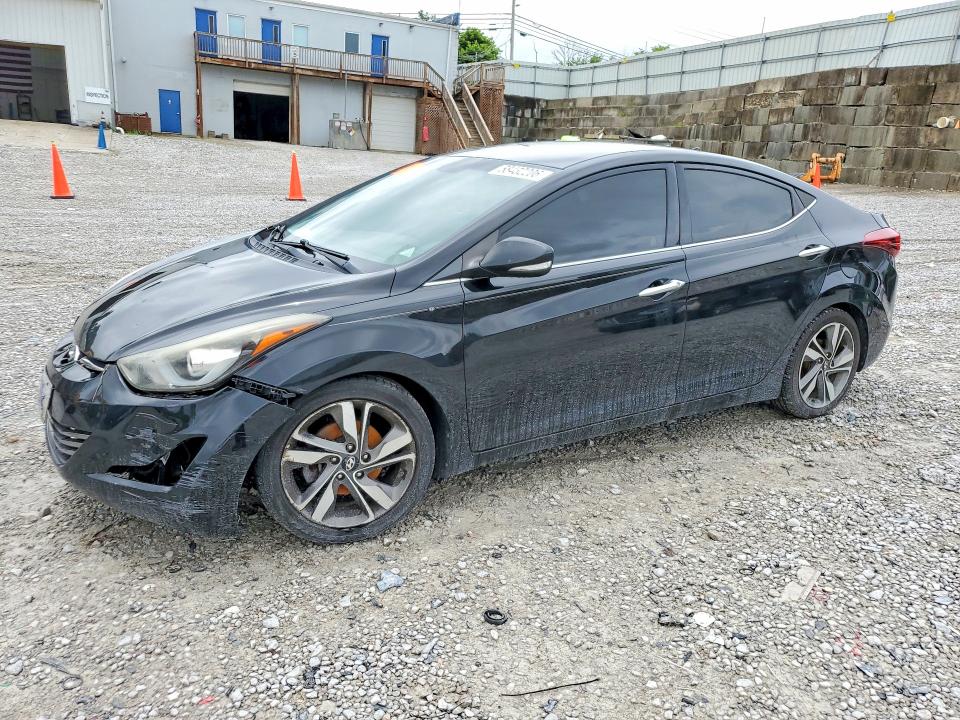58432206 :رقم المزاد ، 5NPDH4AE9EH474194 vin ، 2014 Hyundai Elantra مزاد بيع