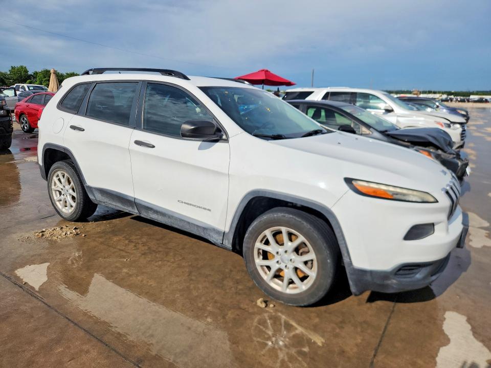 2015 Jeep Cherokee მანქანა იყიდება აუქციონზე, vin: 1C4PJLABXFW761038, აუქციონის ნომერი: 57858536