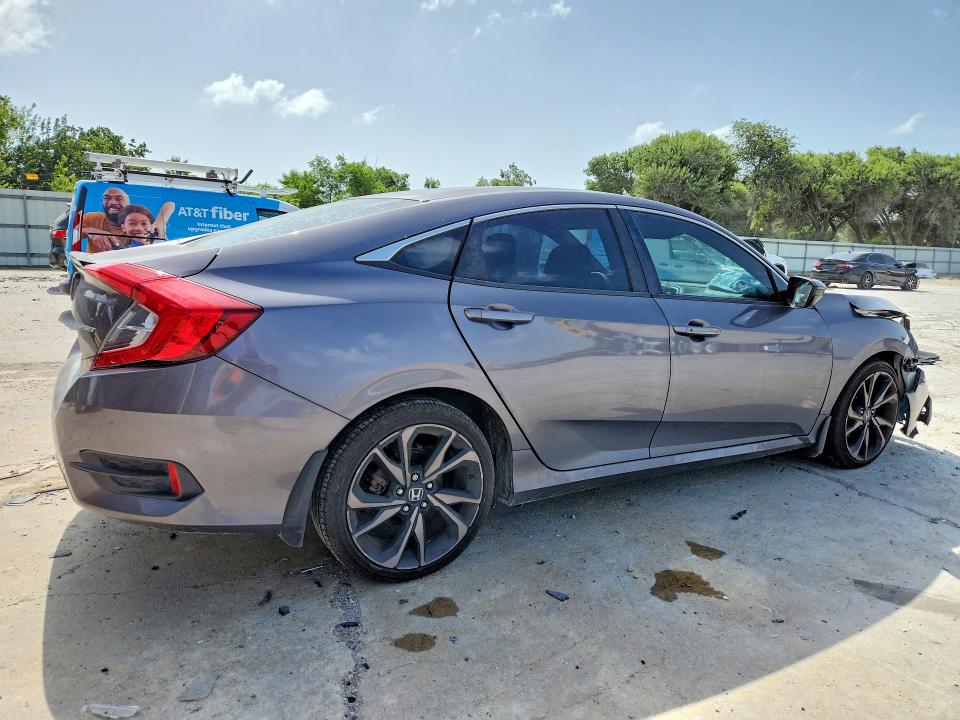 59538336 :رقم المزاد ، 19XFC2F80LE022330 vin ، 2020 Honda Civic مزاد بيع