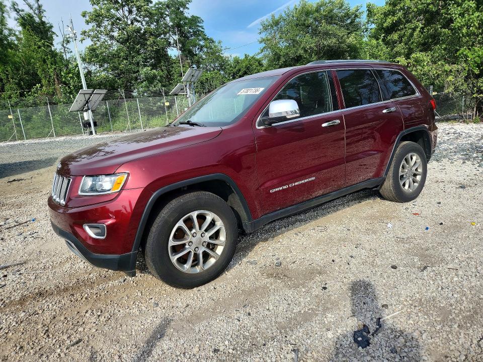 Продажа на аукционе авто 2016 Jeep Grand Cherokee, vin: 1C4RJEBG1GC351357, номер лота: 57821736