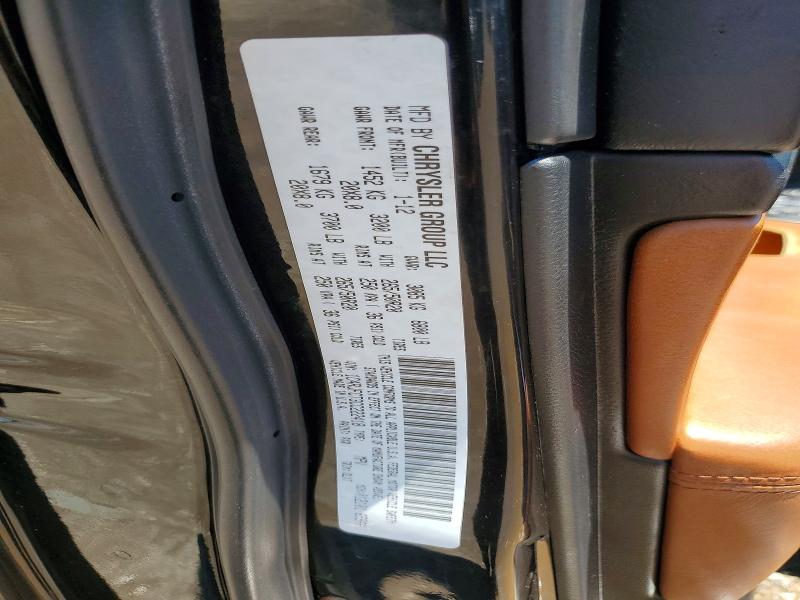 57177976 :رقم المزاد ، 1C4RJFCT3CC222418 vin ، 2012 Jeep Grand Cherokee مزاد بيع